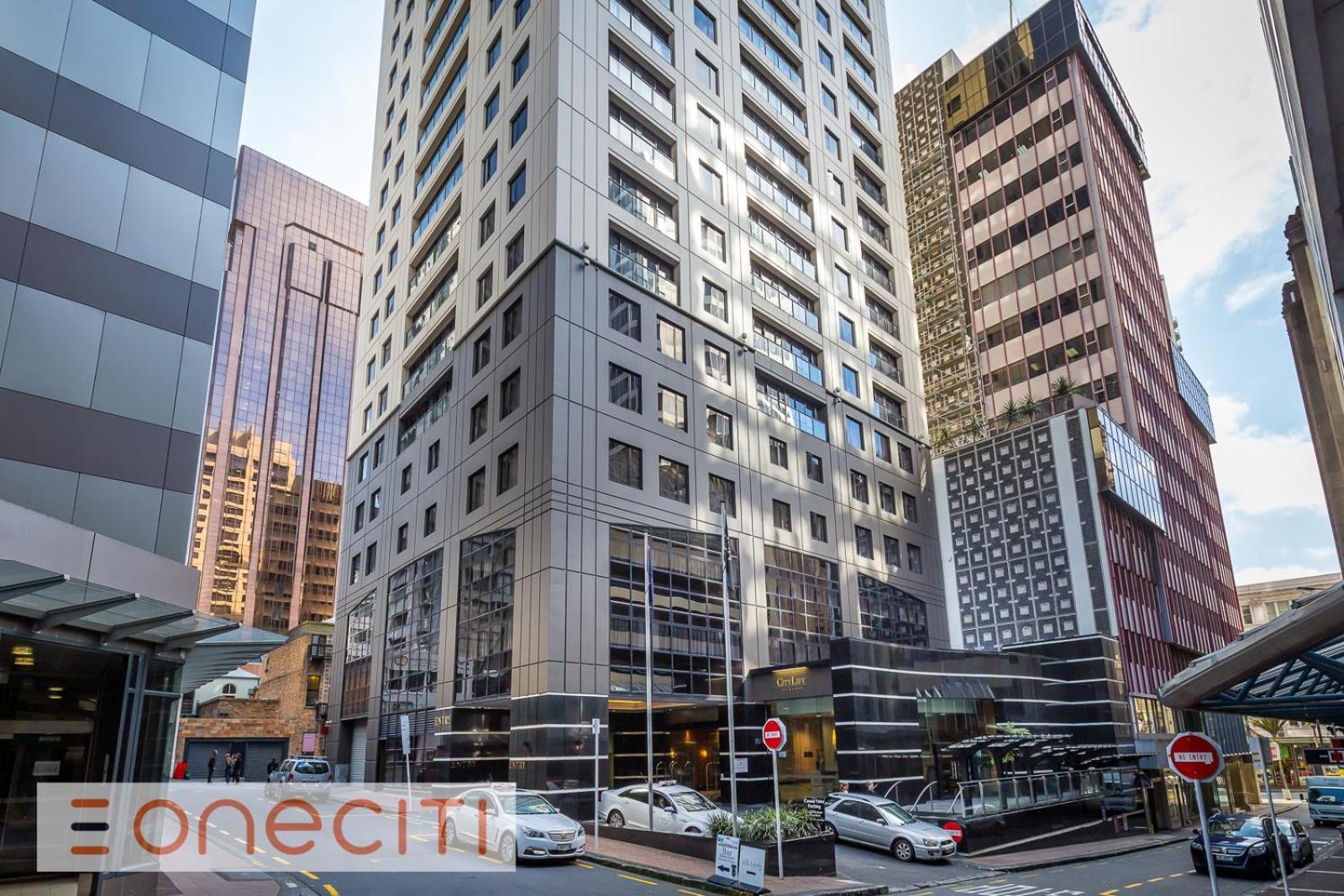 Highrise Studio Apartment W/ Ac, Pool & Gym In Auckland Cbd Extérieur photo