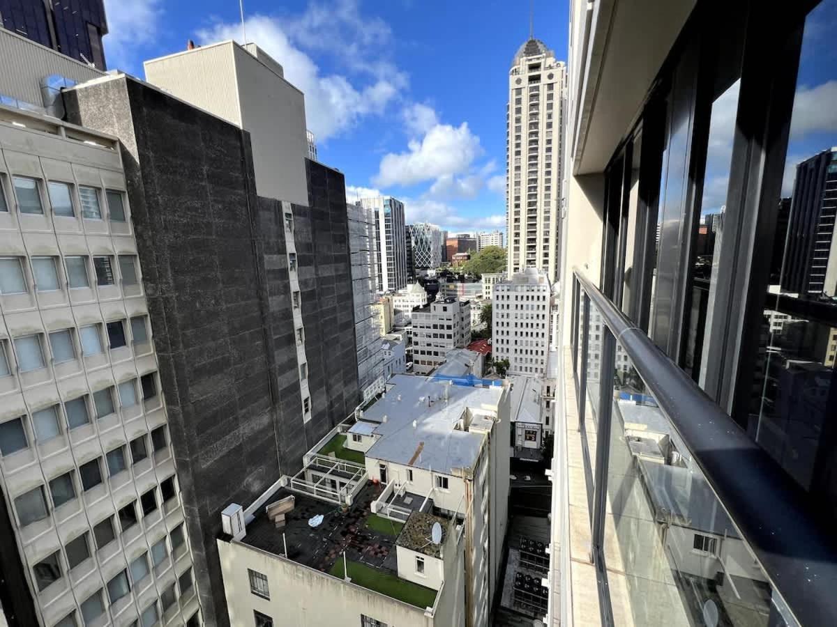 Highrise Studio Apartment W/ Ac, Pool & Gym In Auckland Cbd Extérieur photo